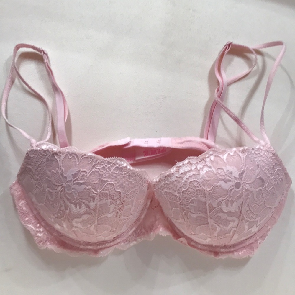 Pink The Date Push Up Bra